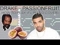 How To Play DRAKE PASSIONFRUIT Tutorial Piano Cover FL Studio 12