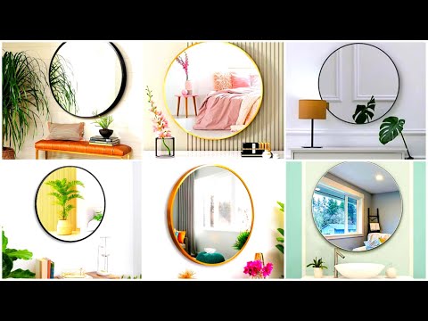 The Best & Round Mirror Designs ~ You Can Decorate Your Room With Round Mirror ~ Home Decor Ideas