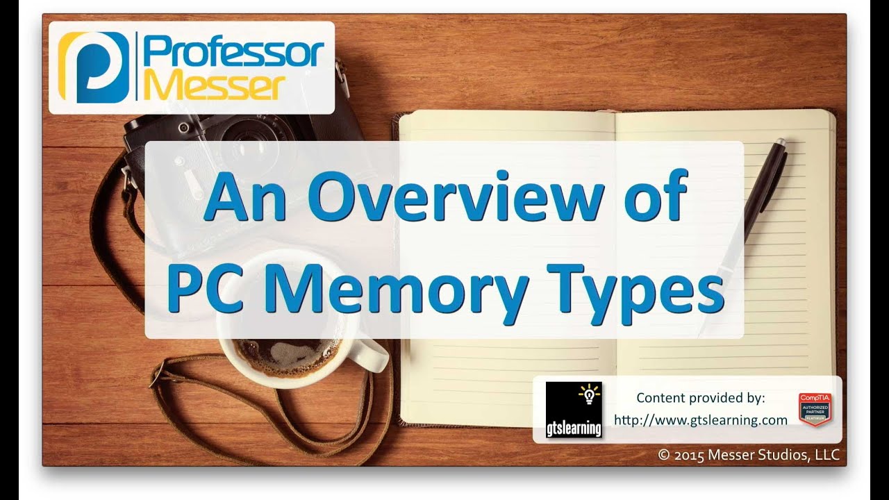 An Overview of PC Memory Types - CompTIA A+ 220-901 - 1.3