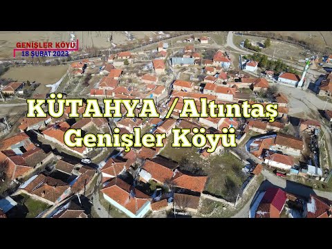 KÜTAHYA/Altıntaş-Genişler Köyü Drone Videosu
