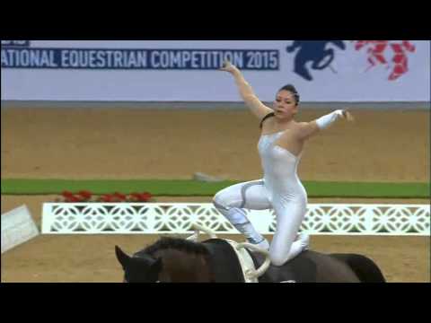 CVI Doha 2015 - Pascale Wagner - Free Style - Swiss Vaulters