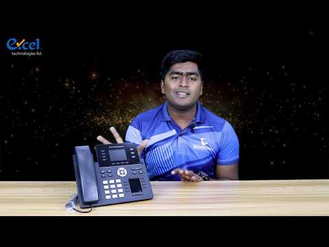 Grandstream GRP2614 IP telefonas Juodas laidinis ragelis video