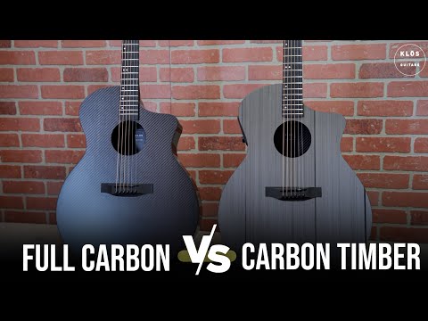 Full Carbon vs Carbon Timber - Which material will you choose for your next Guitar?
