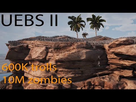 Ultimate Epic Battle Simulator 2 - 600K trolls vs 10M zombies.
