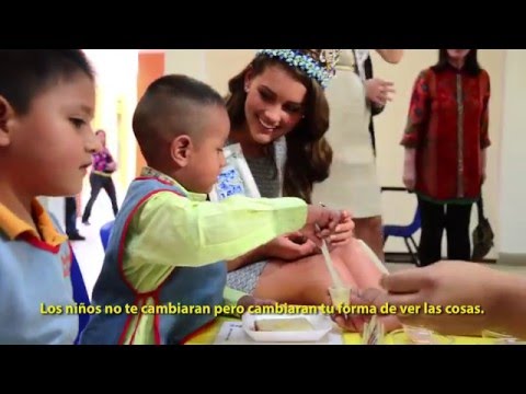 Rolene Strauss, Miss Mundo 2014 visita el CAT