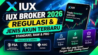 Download lagu IUX Broker 2026: Regulasi & Jenis Akun Terbaru | Standard, Raw & Pro mp3