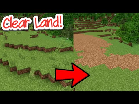 Come ripulire e spianare il terreno ISTANTANEAMENTE su Minecraft! (1.21+)