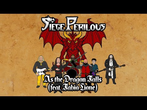 Siege Perilous "As the Dragon Falls" (feat. Fabio Lione)  |  Official Power Metal Music Video
