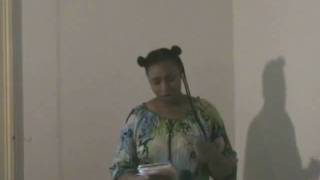 Precious Young Patterson2 , Panoramic Poetry 8/1/10, African American Art, October Gallery