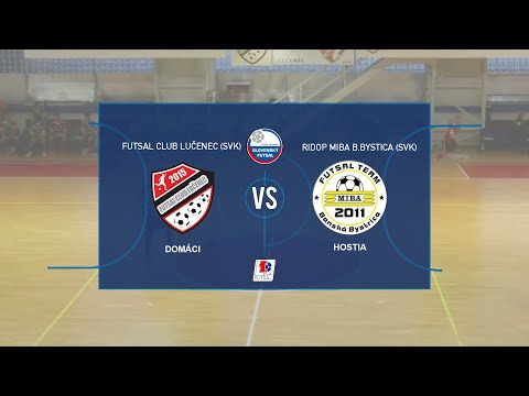 Mimel Lučenec - RIDOP MIBA Banská Bystrica - 1. Slovenská Liga Futsal - 6 kolo