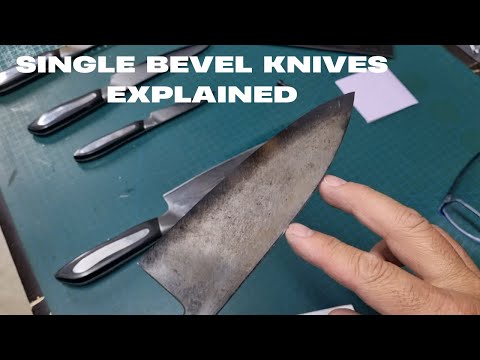 🔪 What Is a Single Bevel Knife? | Knife Sharpening Basics Explained