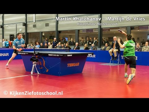 Martin Khatchanov - Martijn de Vries | Kwartfinale Masters 2016