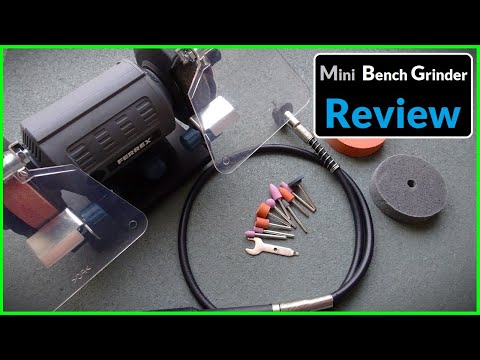 Ferrex 120W Mini Bench Grinder from Aldi (Tool Review)