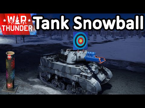 Tank Snowball Event Gameplay - War Thunder