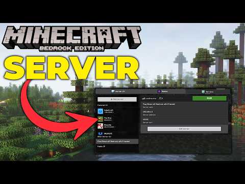 How To Make a Server in Minecraft Bedrock (2025)