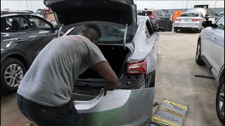2020 Chevy Malibu how to take the back bumper off