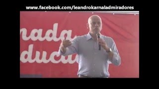LEANDRO KARNAL - Jornada da Educação [Educação e Sociedade relação Homem e Mundo]