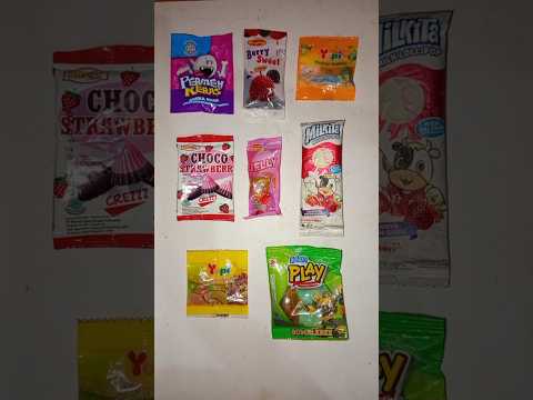 WOW🍭RANJANI BERRY SWEET VS YUPI EXOTIC MANGO VS CHOCO STRAWBERRY VS RANJANI JELLY CONE VS MILKITA