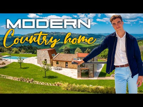 LUXURY DESIGN VILLA FOR SALE IN VOLTERRA, TUSCANY - VILLA DI DESIGN IN VENDITA IN TOSCANA