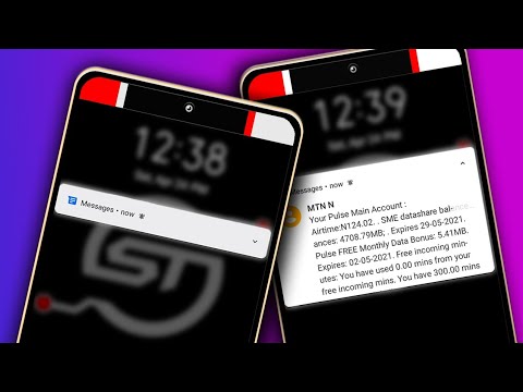 How To Hide Or Show Text Messages/Notifications on Android Lock Screen (Android 10)