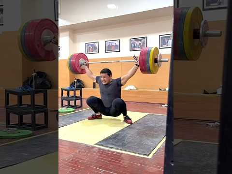 Sharofiddin Amriddinov (110) 200 kg snatch