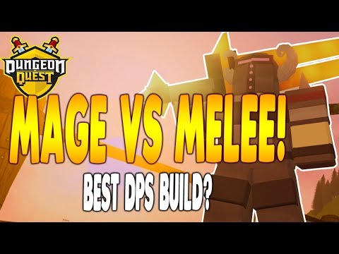 Migliore Dps Build Melee Vs Mage Dps In Dungeon Quest Roblox Ibemaine Billon - roblox dungeon quest live grinding levels ghastly