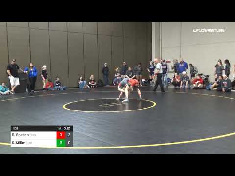 106 Lbs Rr Rnd 1 Destiny Shelton Tennessee Dual Vs Samantha Miller Ohio Draw