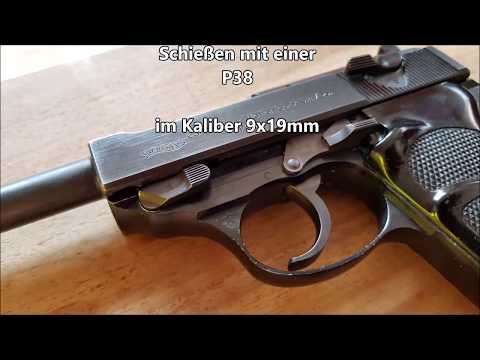 Schießen mit einer P38