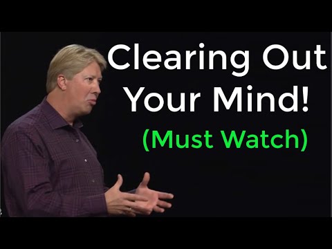 [SPECIAL MESSAGE] Clearing Out Your Mind! - By Pastor Robert Morris (Must Watch)