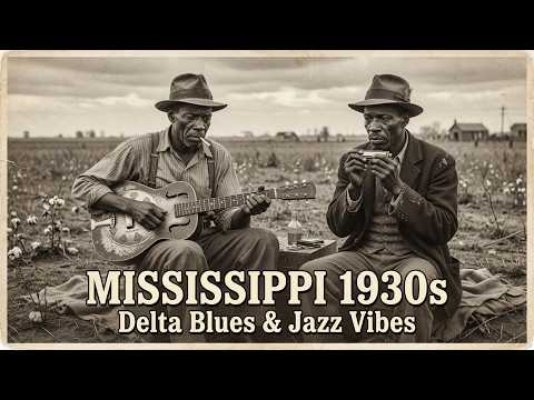 Let It Roll, Cause I'm Old | Mississippi Delta 1930s | Raw Acoustic Guitar & Jazz Touch