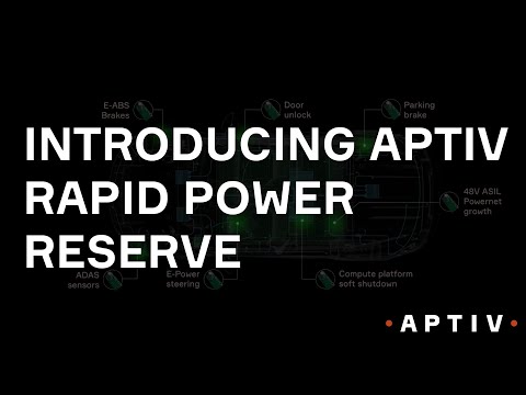 Introducing Aptiv Rapid Power Reserve