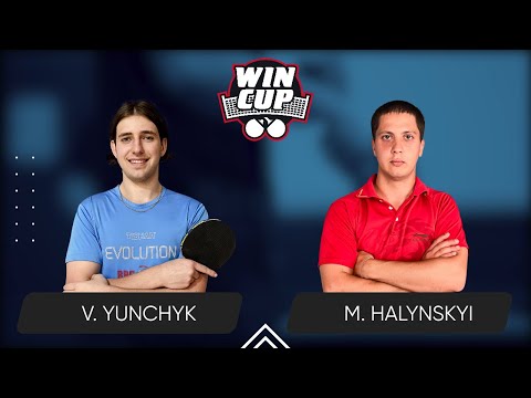 21:15 Valentyn Yunchyk - Mykola Halynskyi West 6 WIN CUP 26.06.2024 | Table Tennis WINCUP