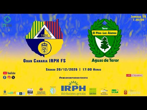 2ª B FUTSAL 25/26 | Jor. 15 Gran Canaria IRPH FS vs Aguas de Teror FS