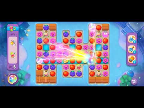 Gardenscapes Level 695 [Super Hard Level] [No booster]