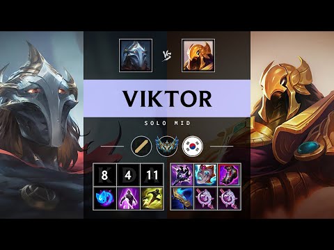 Viktor Mid vs Azir - KR Challenger Patch 25.14