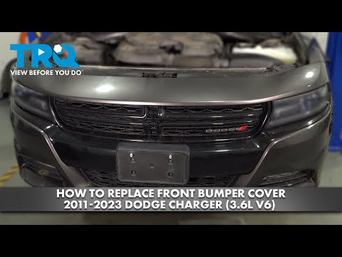 How to Replace Front Bumper Cover 2011-2023 Dodge Charger 3.6L V6