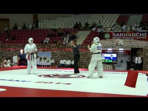 Чемпионат Европы в Баку 2014 Лагно Светлана кумите финальный бой