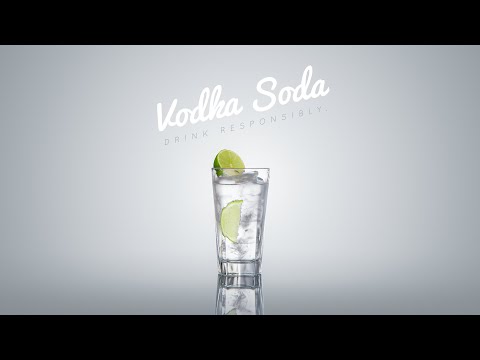 How to make Vodka Soda  ( easy recipe with all steps followed )