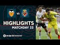 Highlights Valencia CF vs Villarreal CF (1-1)