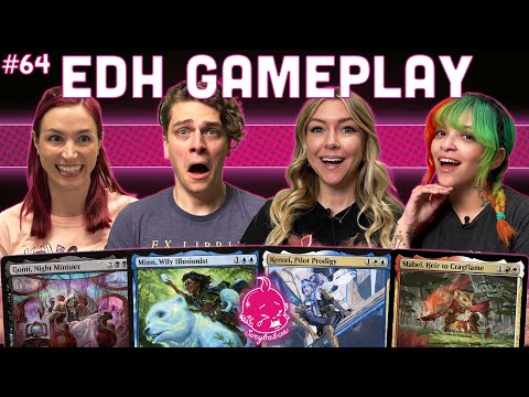 Kraken Up with Becca Scott & Zach the Bold! | Gonti | Minn | Kotori | Mabel | MTG COMMANDER GAMEPLAY