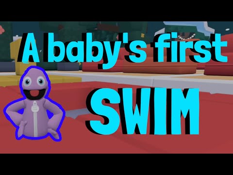 A Baby's First Swim | A Yeeps Plush Skit