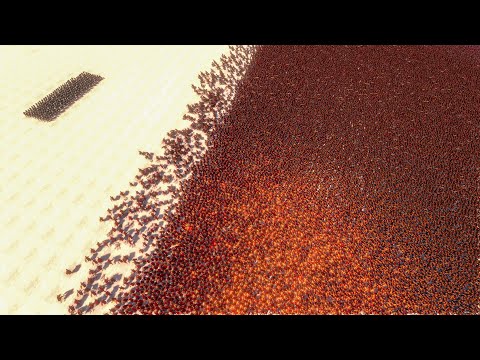 300 MODERNS SOLDIERS vs 50.000 SPARTANS - Ultimate Epic Battle Simulator