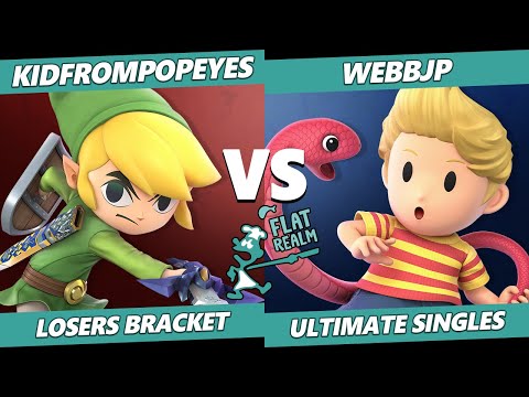 Flat Realm 8 SSBU - Kidfrompopeyes (Toon Link) Vs. EDM | WebbJP (Lucas, ZSS) Smash Ultimate