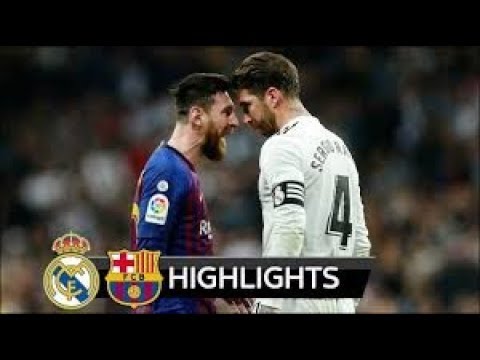 Real Madrid vs Barcelona 0-1 Extended Highlights & Goals HD 2019