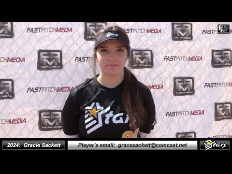 2024 Gracie Sackett Athletic Pitcher Softball Skills Video - Colorado Stars - deThouars
