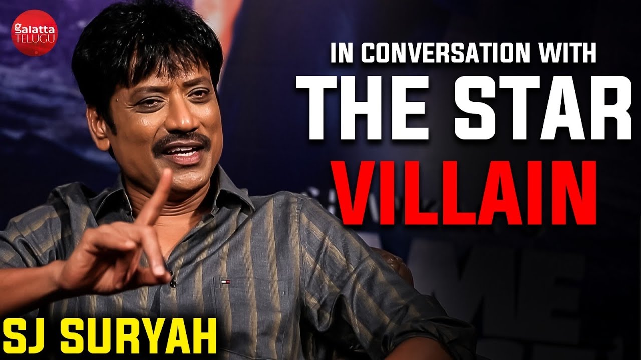 SJ Suryah Interview With Ram Venkat Srikar | Game Changer