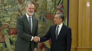 Audiencia al Excmo. Sr. Wang Yi, Ministro de Relaciones Exteriores de la República Popular China, miembro del Buró Político del Comité Central del Par