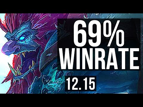 TRUNDLE vs TARIC (JNG) | 69% winrate, 5/3/10 | EUW Grandmaster | 12.15
