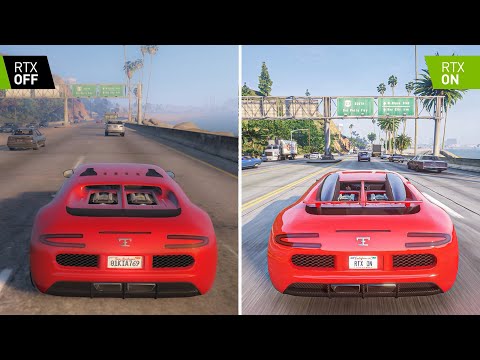 GTA 5 2013 vs 2022 - RTX OFF vs ON Graphics Direct Comparison [XBOX 360 vs Gaming PC]