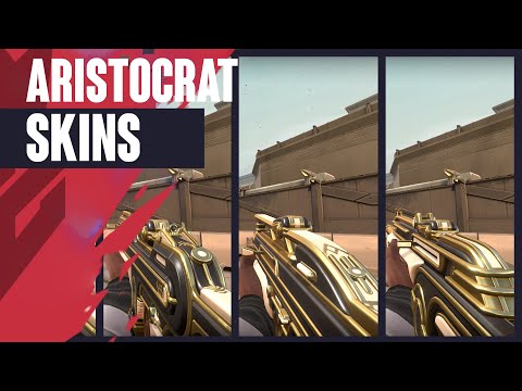 Aristocrat Skins Showcase [4K] - Valorant Aristocrat Collection